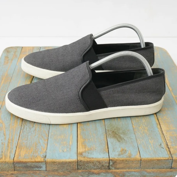 Vince Preston Slip On Sneakers Size Canvas/Leather size 10 - Picture 1 of 4
